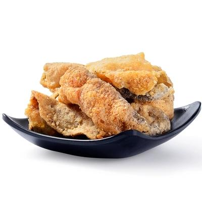 味选香脆鱼皮网红小零食50g蛋黄味,香辣味,黑椒味 商品图1