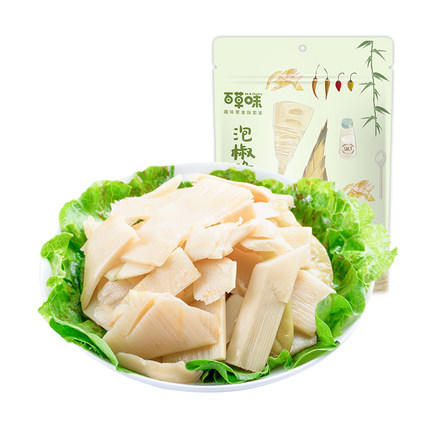 百草味泡椒脆笋200g 商品图0