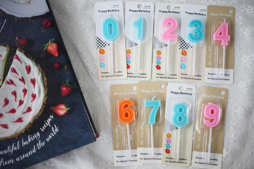 米朵蛋糕数字蜡烛 商品图0