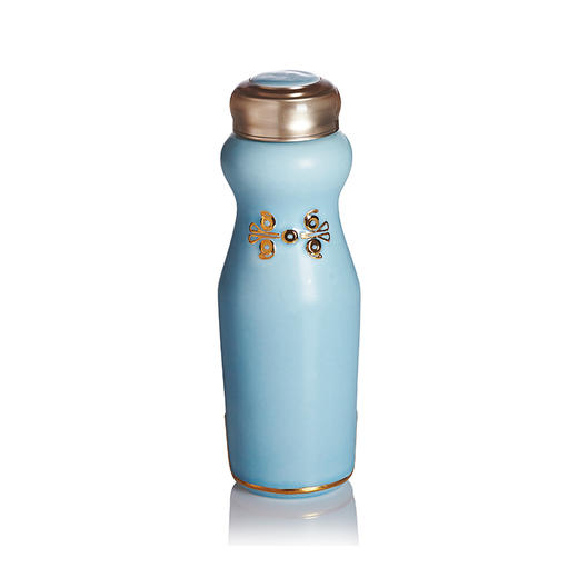 华风旗袍随身杯彩釉鎏金 单层250ml 商品图3