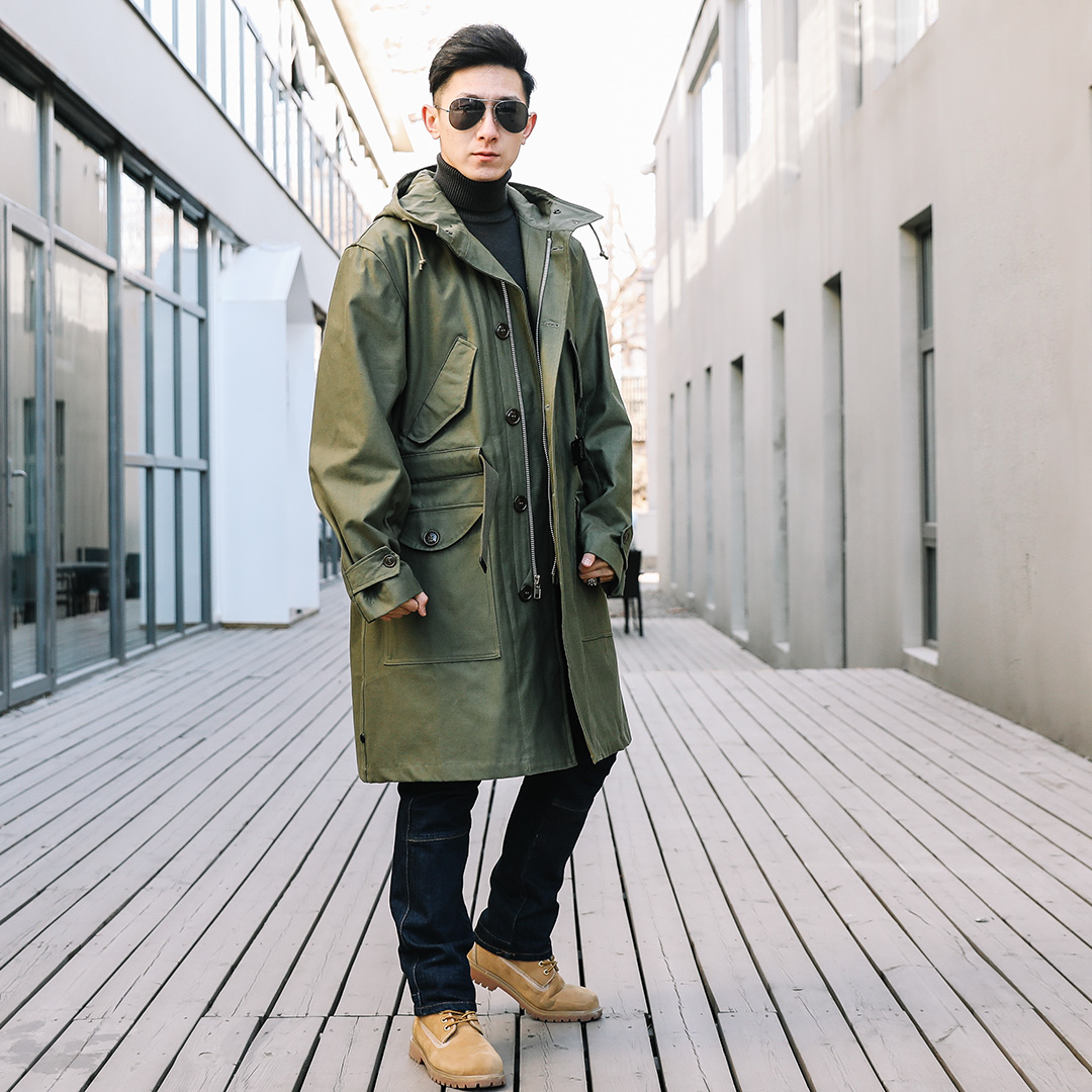 【二战美军】m47经典厚重原版复刻长款大衣(无内胆)