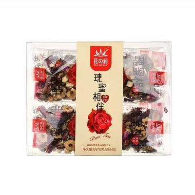花润组合水果茶单身贵族桂圆红枣茶 蓝颜知己蓝莓果茶 玫瑰相伴玫瑰花茶 柠聚力柠檬花茶 商品图2