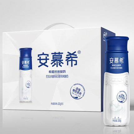 伊利安慕希希腊风味高端畅饮酸奶芒果百香果味 原味230g 商品图3