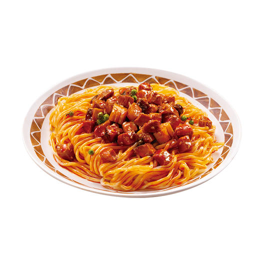 楼下面馆 椒麻鸡丁拌面270g 盒装 椒麻鸡丁,肉燥担担