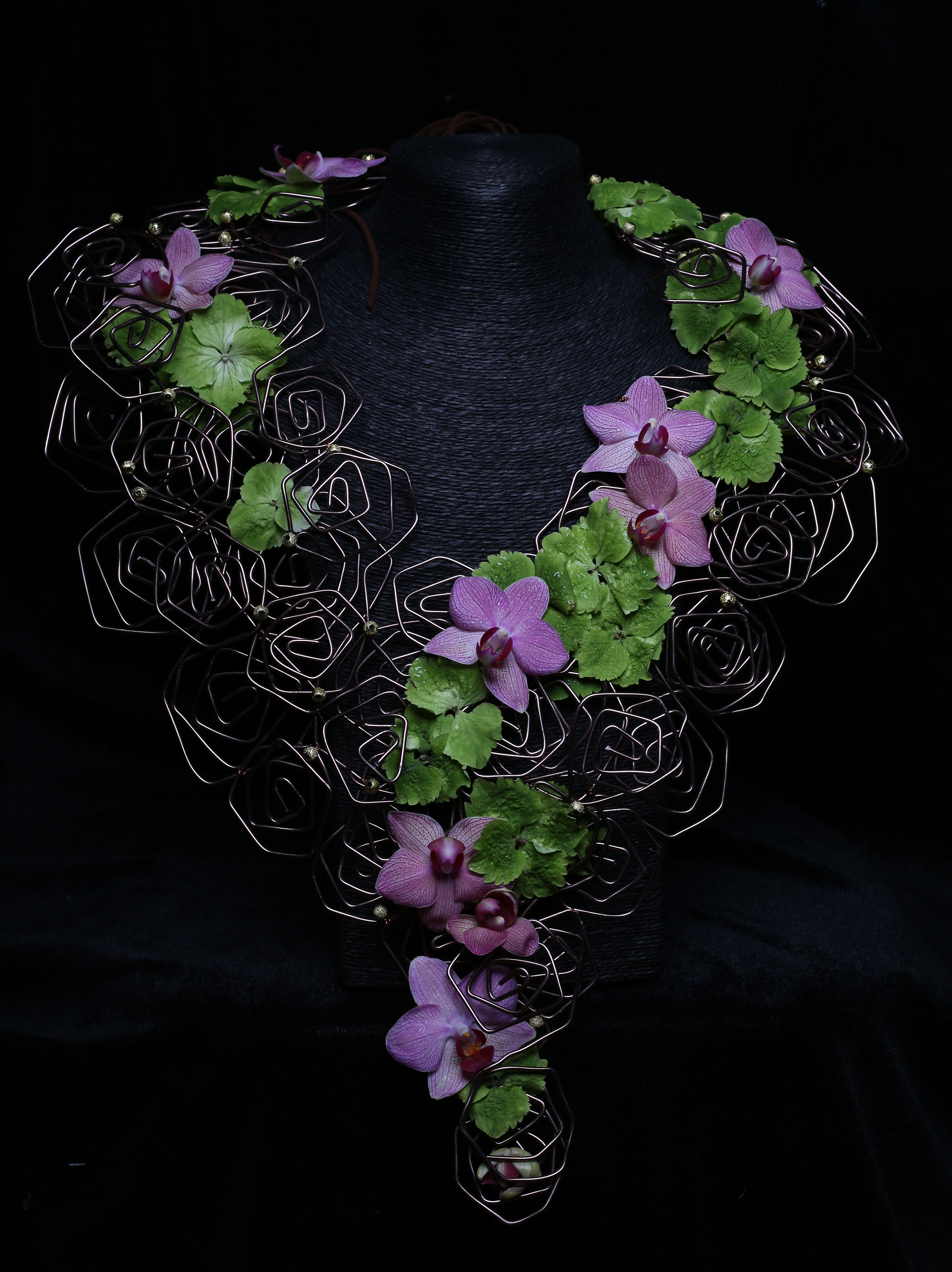 人体花艺配饰设计