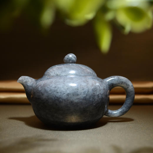 和田玉（青花）玉壶--宫廷壶（宋鸣放6644）179.92g 商品图1