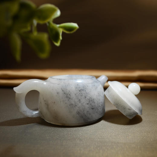 和田玉（青花）玉壶--圆棱壶（宋鸣放6623）198.97g 商品图2