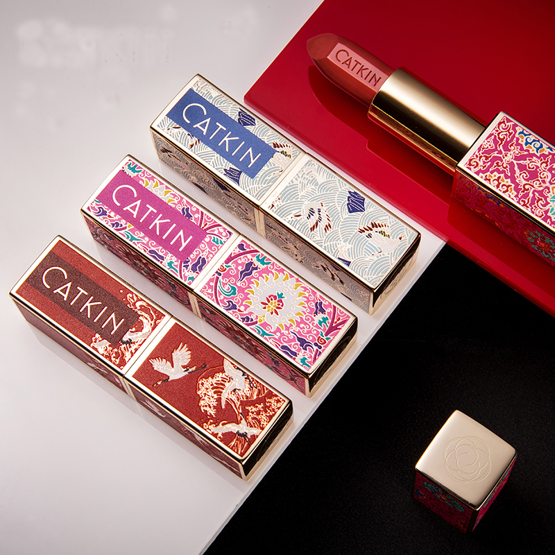 孙怡同款口红，中国风】CATKIN卡婷口红长相思点绛唇小辣椒女口红套盒