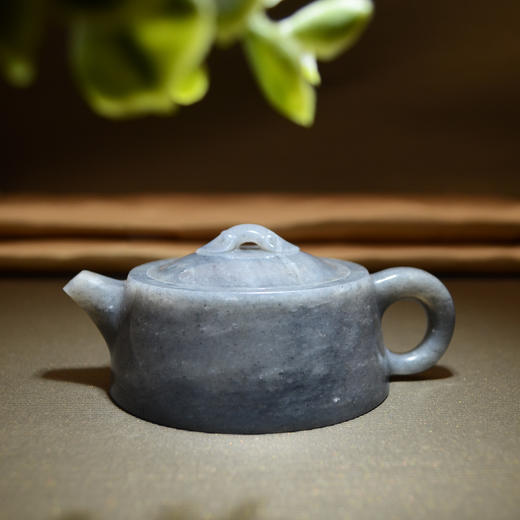 和田玉（青花）玉壶--井泉壶（宋鸣放6632）144.89g 商品图1
