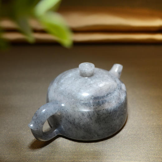 和田玉（青花）玉壶--圆棱壶（宋鸣放6658）156.20g 商品图3