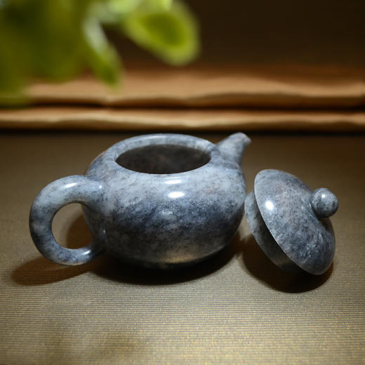 和田玉（青花）玉壶--宫廷壶（宋鸣放6644）179.92g 商品图3