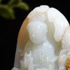 和田玉（羊脂玉）独籽摆件--观音716g（孙有庚） 商品缩略图5