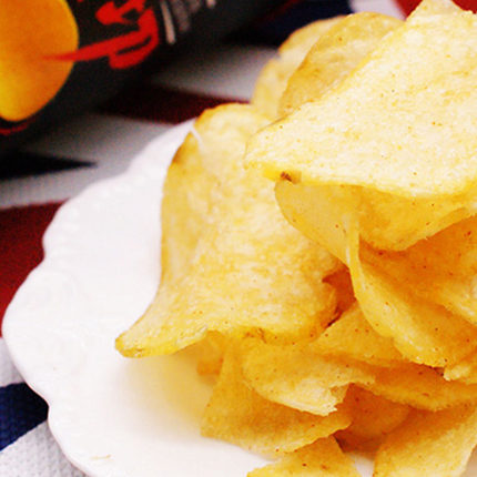 【限时秒杀】本高沙屋,好薯原切薯片(原味110g)罐装