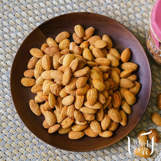 原味巴旦木/大杏仁300g·果粒饱满·个大而光亮 商品图1