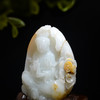 和田玉（羊脂玉）独籽摆件--观音716g（孙有庚） 商品缩略图4