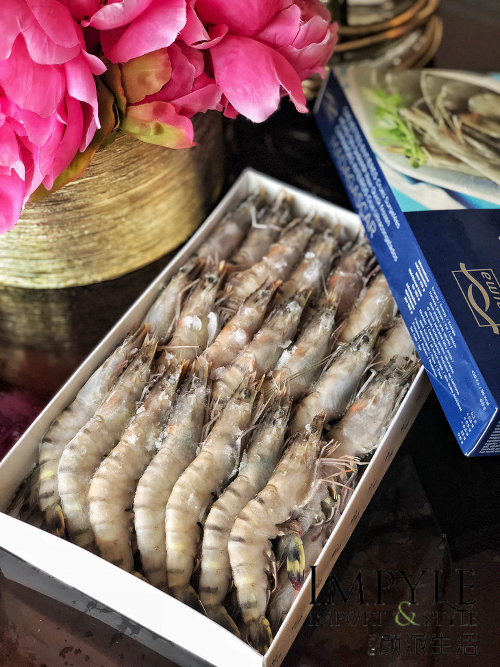 unmia马达加斯加虎虾2kg/盒 虾青素是普通虾2.