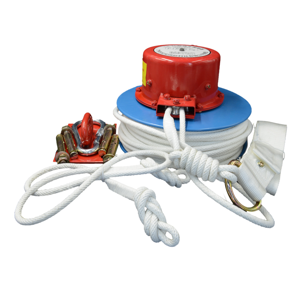 多人逃生高空缓降救援器