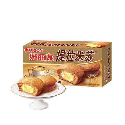 好丽友提拉米苏注心蛋类芯138g 商品图0