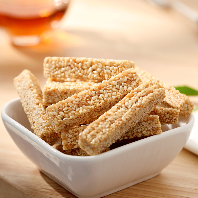 徽州白芝麻酥|一开罐闻到芝麻香,酥松甜口