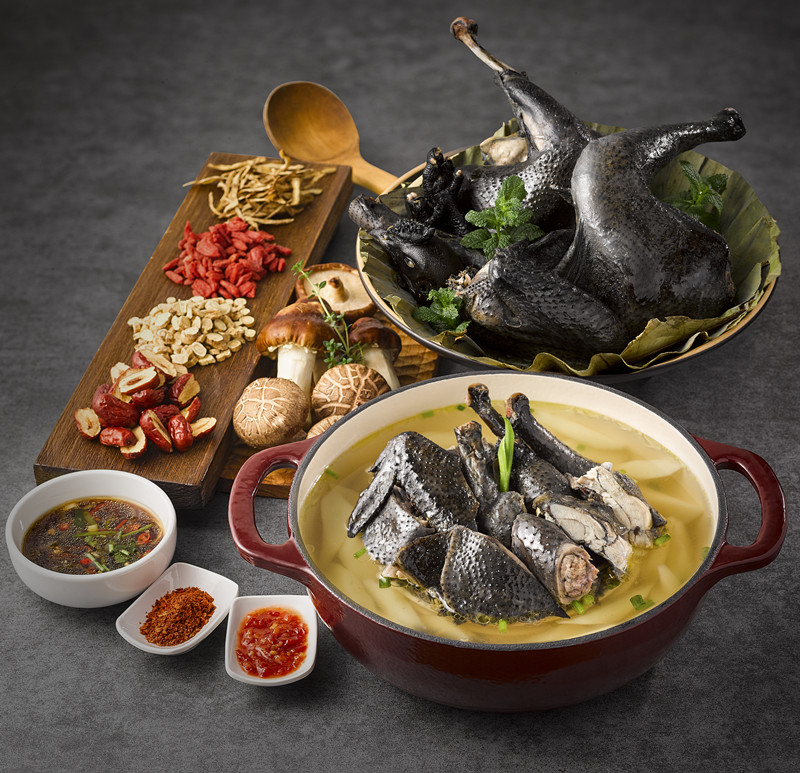 【今日秒杀】黑鸡小馆客家黑鸡汤一份(酒水除外,须