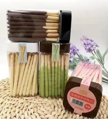 依丝蘑菇头饼干.涂层饼干1盒办公室零食 商品图3