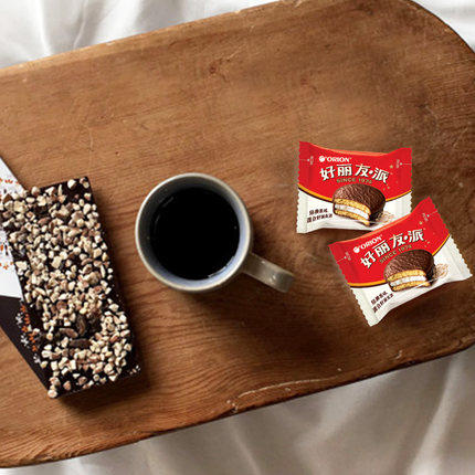 好丽友巧克力派204g休闲零食糕点 商品图3