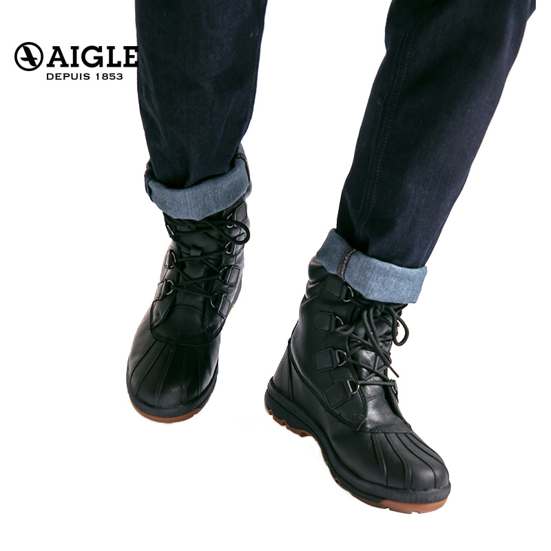 8折】【桃花源】aigle 艾高 男士防水休闲鞋 tenere warm bt