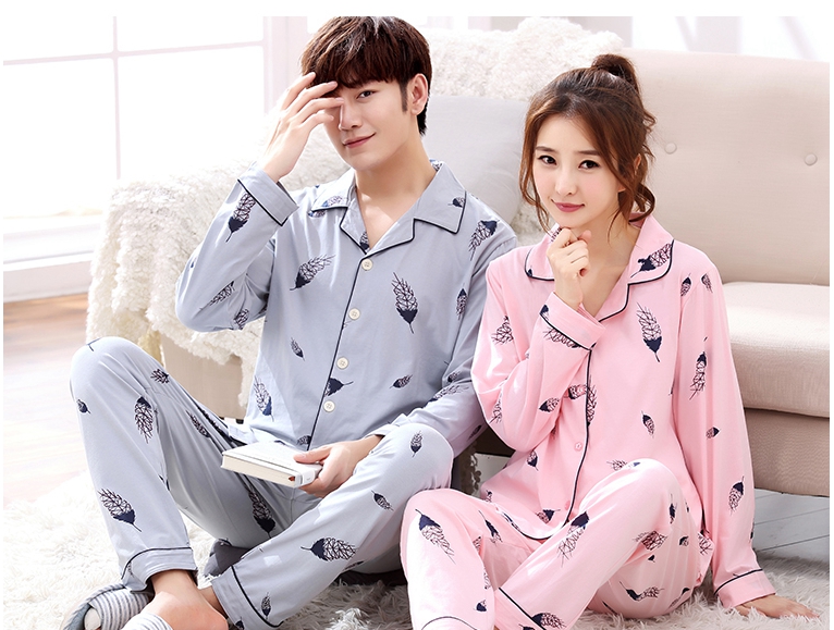 LZ13（情侣装）家居服套装，一次学四件