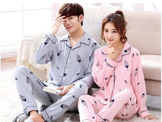 LZ13（情侣装）家居服套装，一次学四件 商品图0