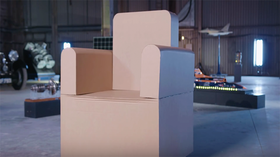 3.Cardboard Chair