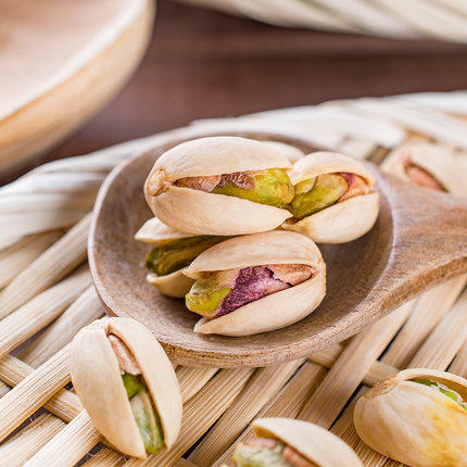 严选开心果500g 自然开口 盐焗原味 大颗粒 无漂白 坚果零食 炒货 商品图2