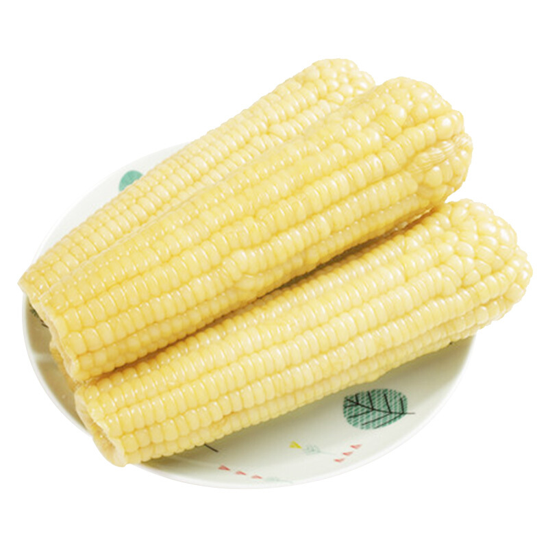 【自营】甜糯玉米(白玉米)(约)655g-660g
