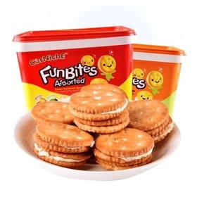 印尼可尼斯夹心饼干奶酪味600g