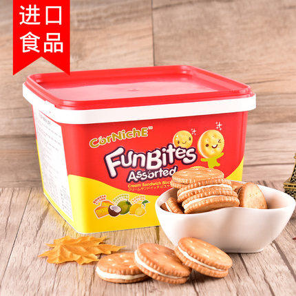 印尼可尼斯夹心饼干奶酪味600g 商品图1