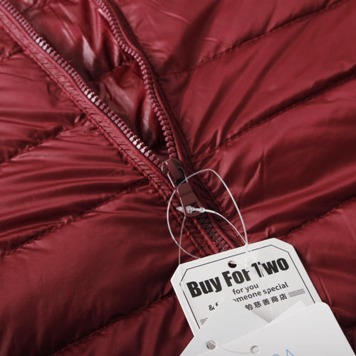 2XL码连帽羽绒服女轻薄短款外套冬保暖休闲B26 商品图2