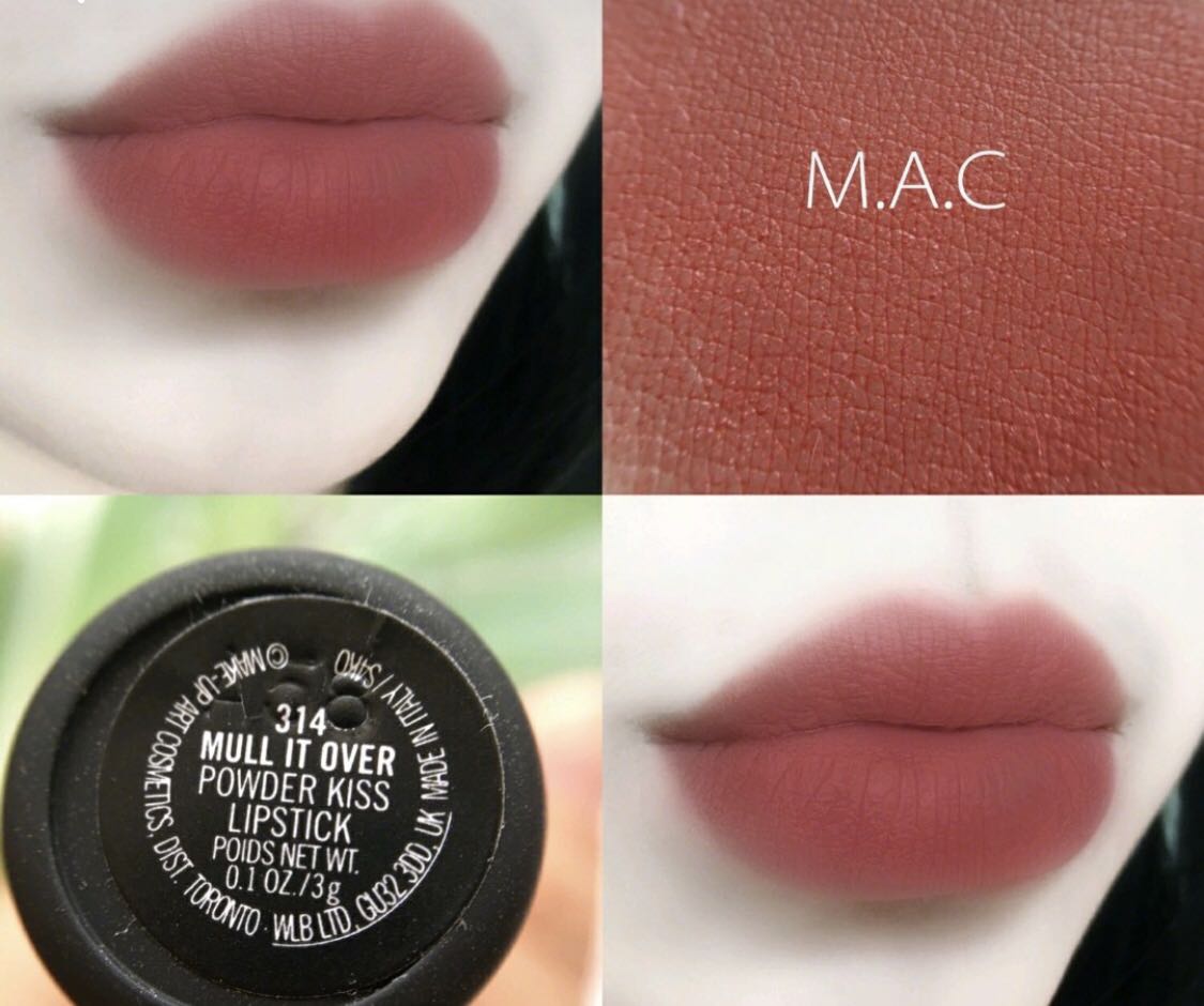 MAC314丝绒口红超级高大上磨砂质感MAC