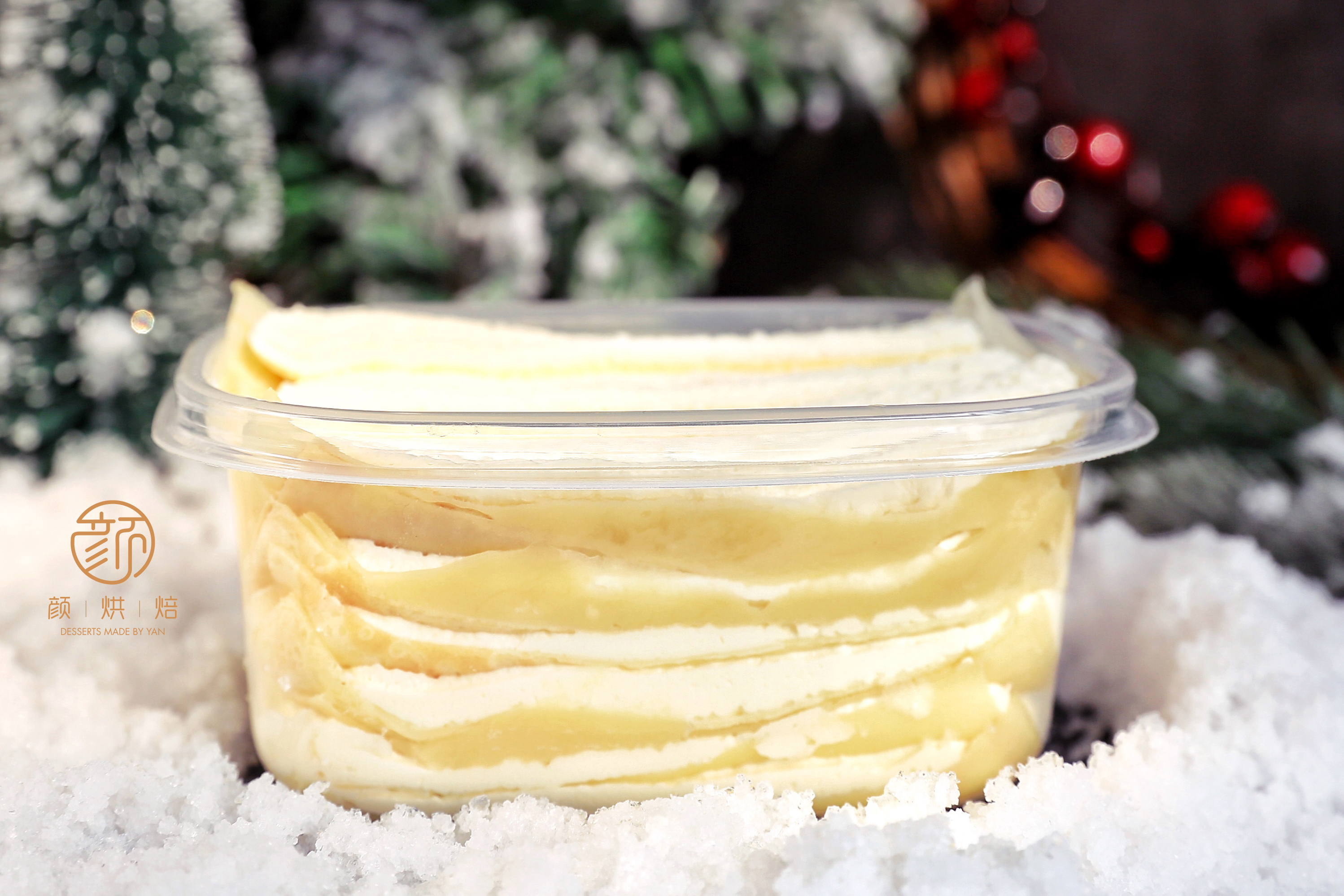 榴莲千层盒-满满两层榴莲