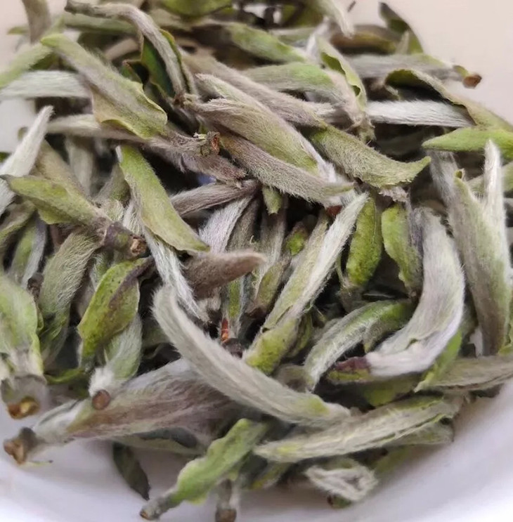 茶香记 梅花香白毫银针饼 磻溪高山定制款 炭火烘焙