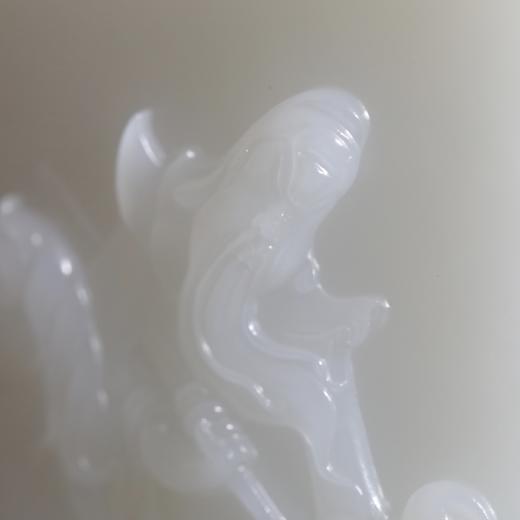 和田玉（羊脂玉）俄料挂件-- 关公玉牌 84.4g 商品图1