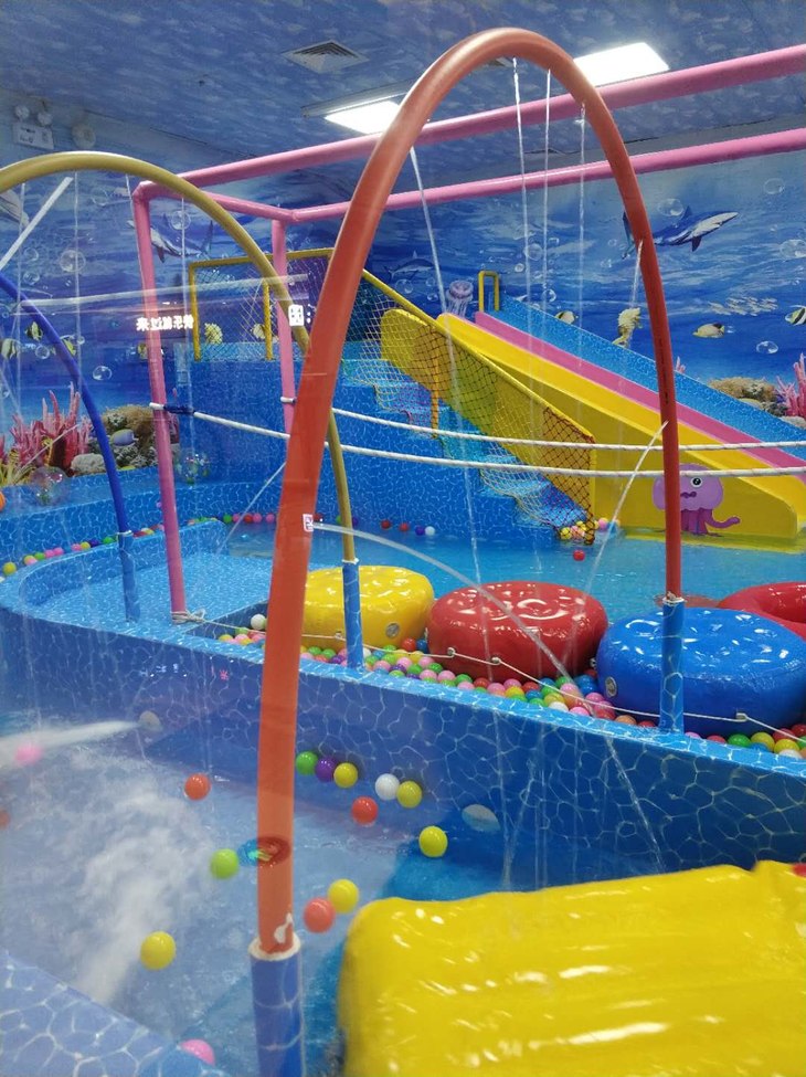 荣盛时代广场-开心岛水上俱乐部 儿童泳池|水上乐园2选1 单次49元/3次