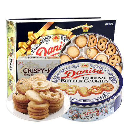 印尼进口丹麦皇冠曲奇礼盒750g 商品图0