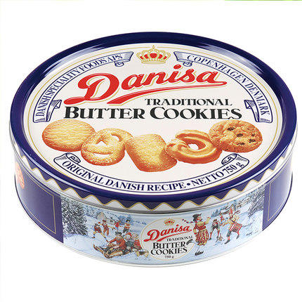 印尼进口丹麦皇冠曲奇礼盒750g 商品图1
