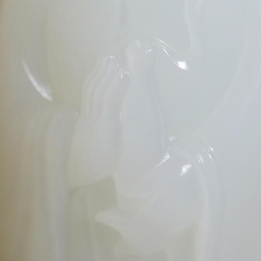 和田玉（羊脂玉）籽料挂件--观音 50.8g 商品图5