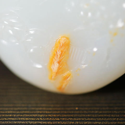 和田玉（羊脂玉）俄料玉牌-- 梦江南玉牌 60.5g 商品图4