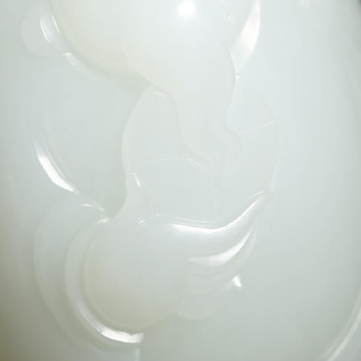 和田玉（羊脂玉）俄料把件--财神 98.9g 商品图4