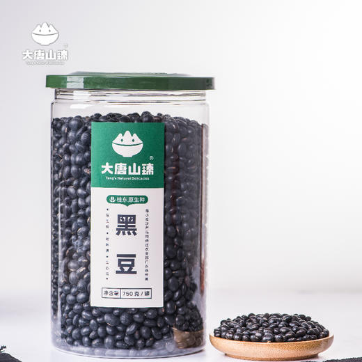 大唐山臻原生种黑豆750g/罐
 商品图0