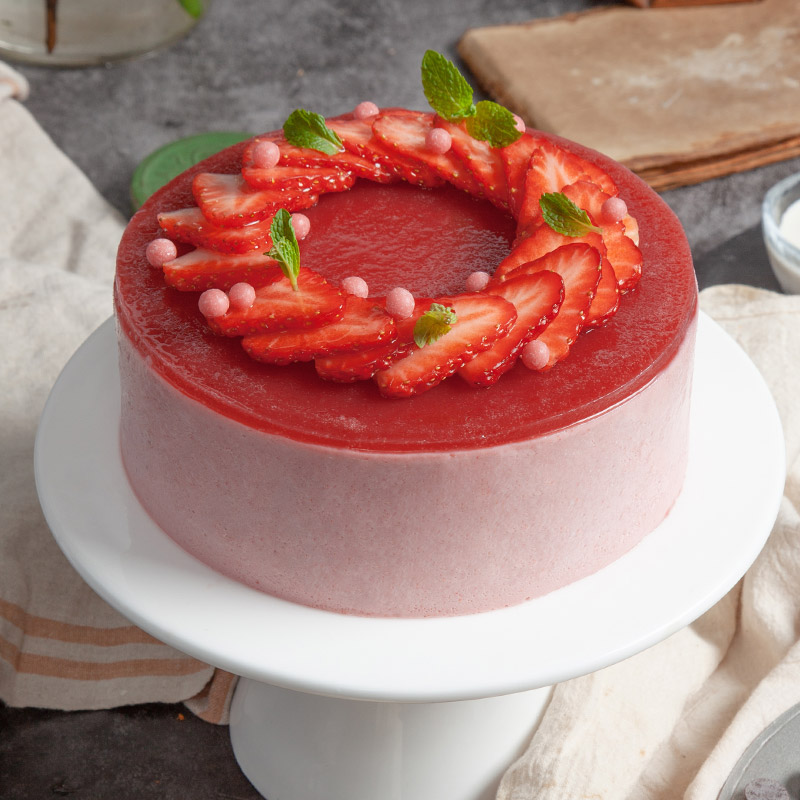 双莓慕斯 酸甜可口 好吃不腻 莓莓粉芝芝2磅(利川)