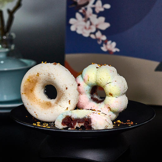 桂花糕&甜甜圈松糕,清廷贡品糕点,满口生香.