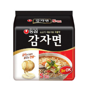  【5멀티】농심 감자면117g*5