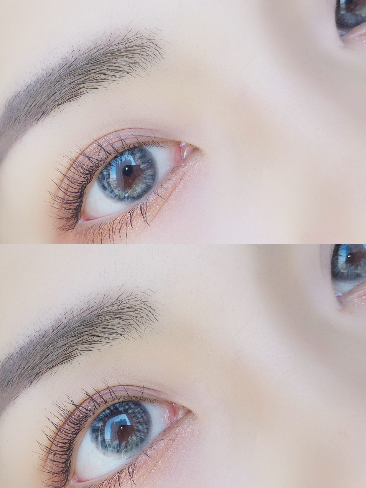 羽纱海洋蓝 年抛美瞳 含硅水凝胶